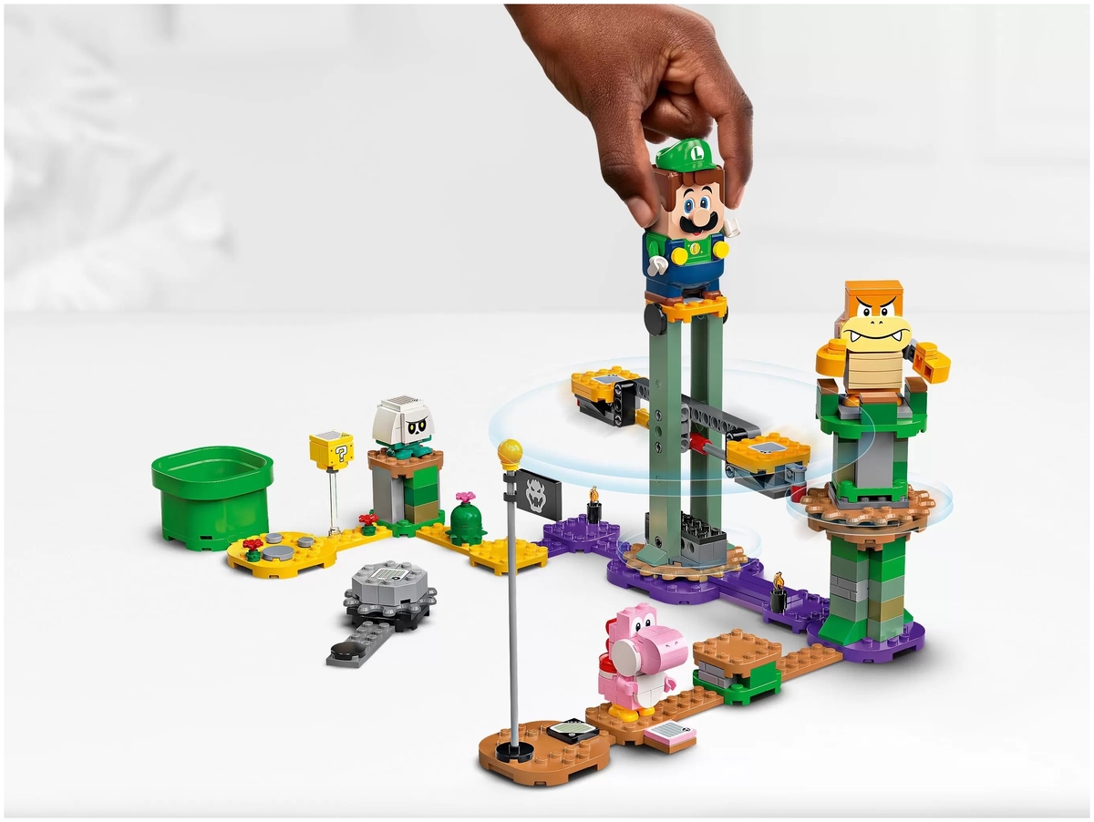 Купить Конструктор LEGO 71387 Super Mario Стартовый набор "Приключения вместе с Луиджи"