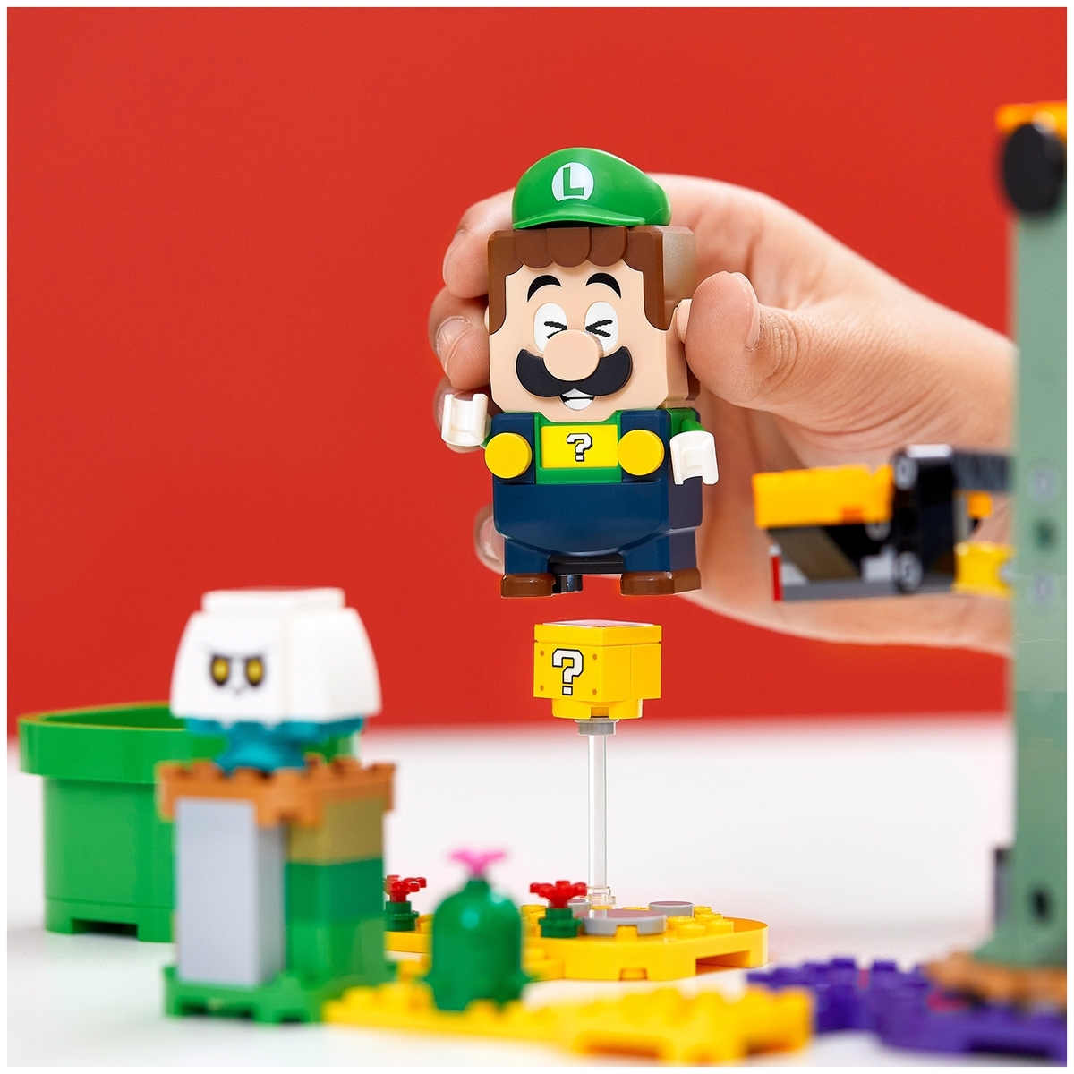 Конструктор LEGO 71387 Super Mario Стартовый набор "Приключения вместе с Луиджи" Казахстан