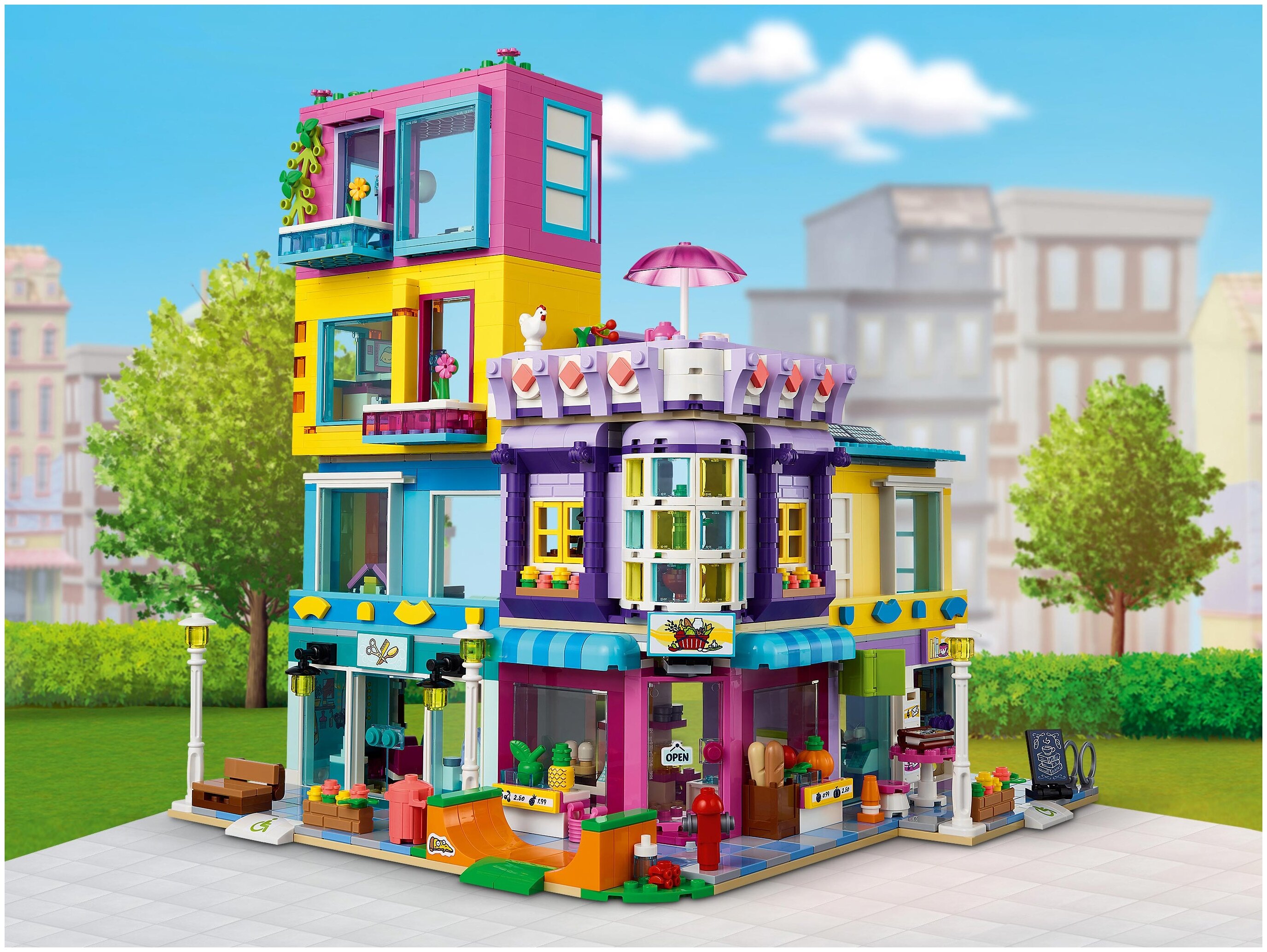 Конструктор LEGO Большой дом на главной улице Friends 41704 Казахстан