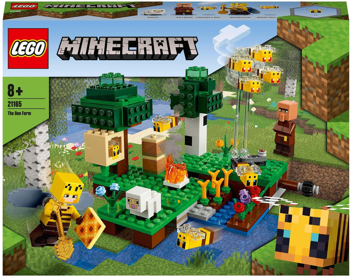 Конструктор LEGO Пчелиная ферма Minecraft 21165