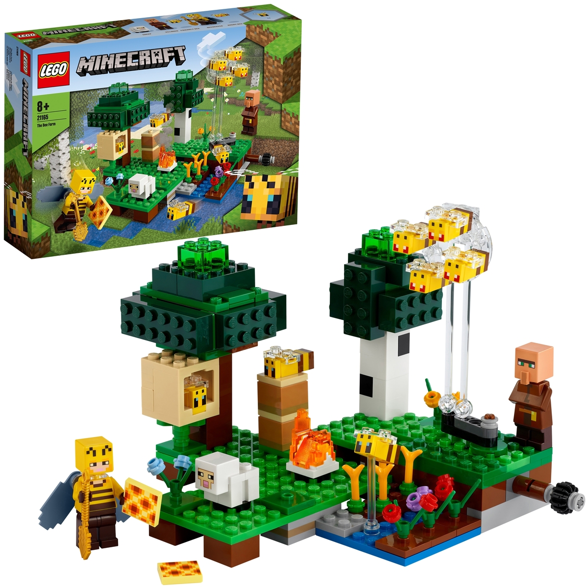 Фотография Конструктор LEGO Пчелиная ферма Minecraft 21165