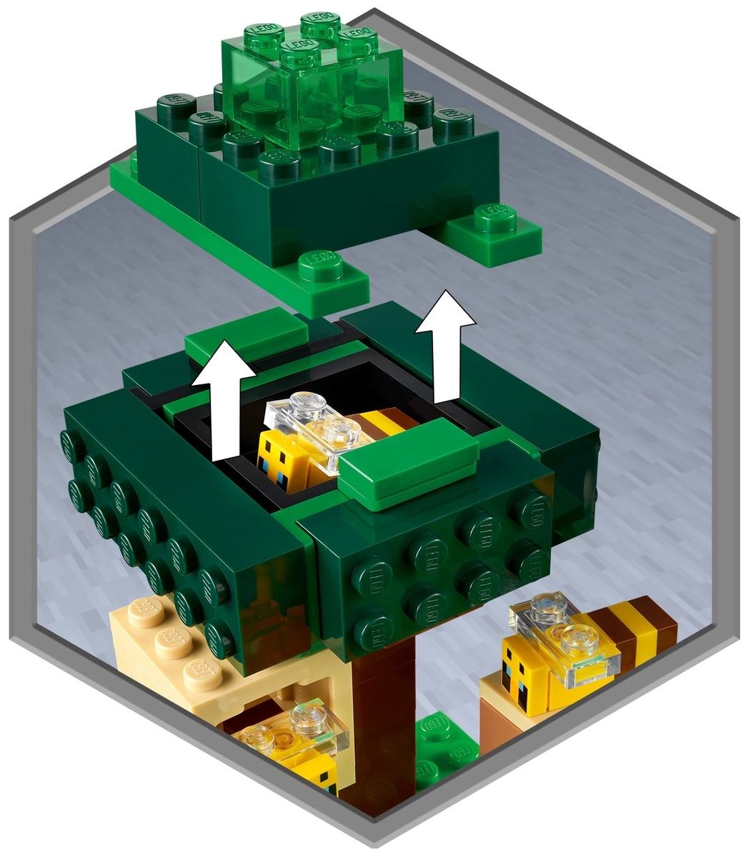 Конструктор LEGO Пчелиная ферма Minecraft 21165 Казахстан
