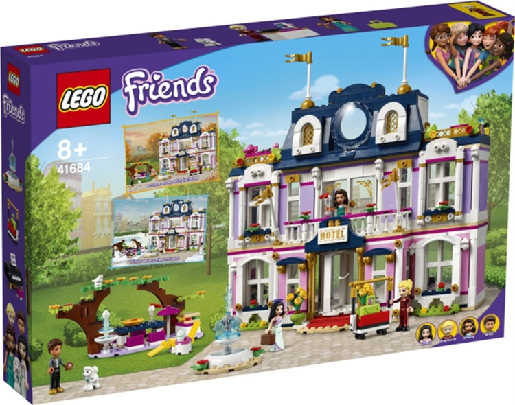 Конструктор LEGO 41684 Friends Гранд-отель Хартлейк Сити