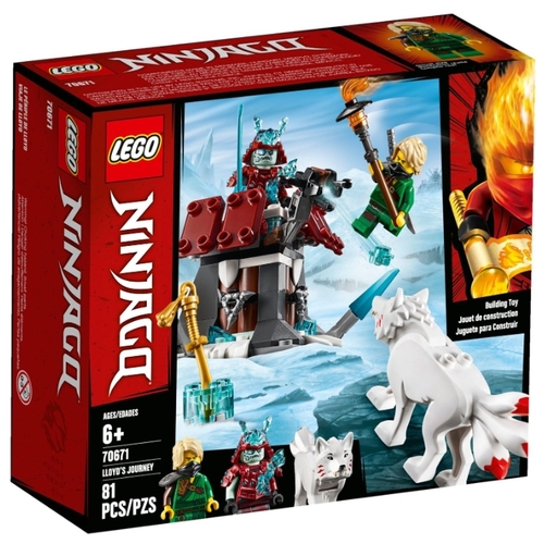 Конструктор LEGO Путешествие Ллойда Ninjago 70671