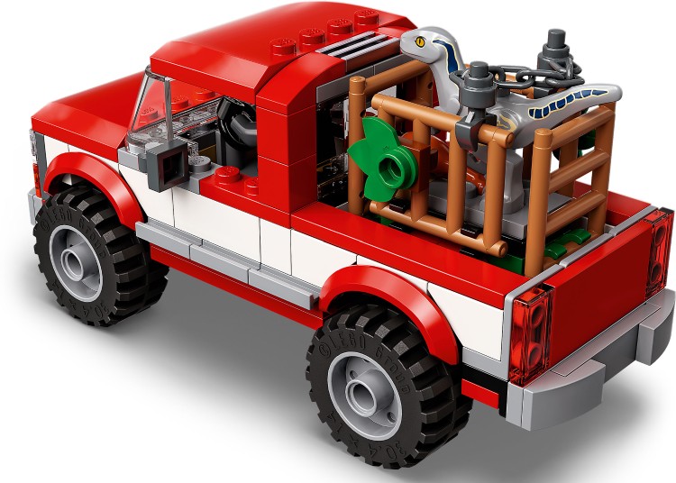 Картинка Конструктор LEGO 76946 Jurassic World Блу и поимка бета-велоцираптора