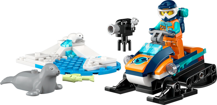 Конструктор LEGO 60376 Город Снегоход «Исследователь Арктики»