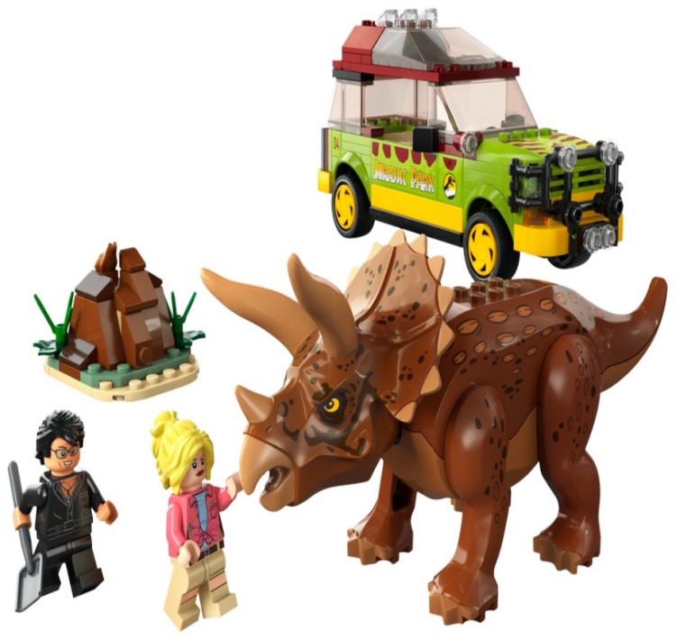 Фотография Конструктор LEGO 76959 Jurassic World Исследование трицератопса