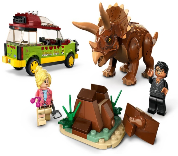 Цена Конструктор LEGO 76959 Jurassic World Исследование трицератопса