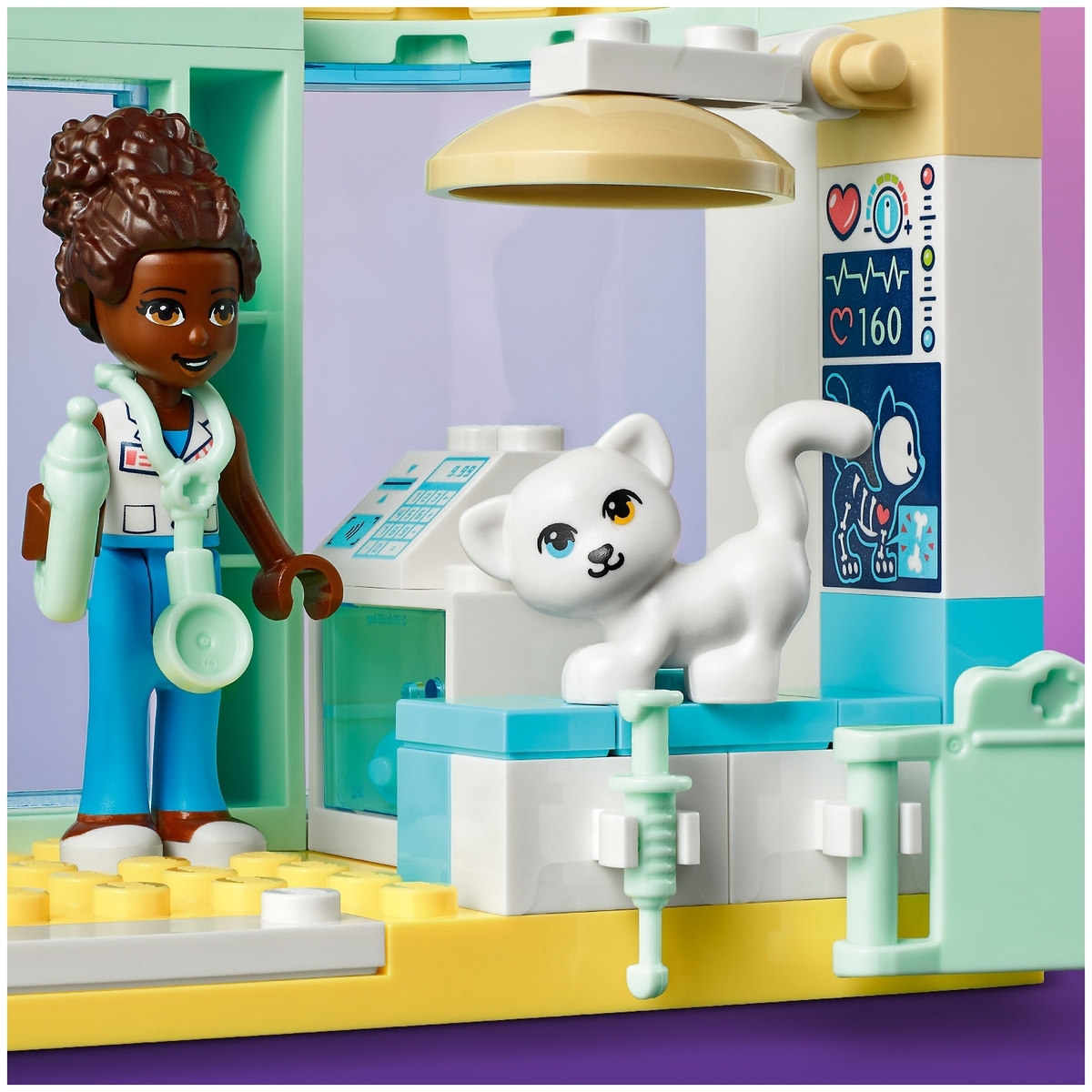 Цена Конструктор LEGO 41695 Подружки Клиника для домашних животных