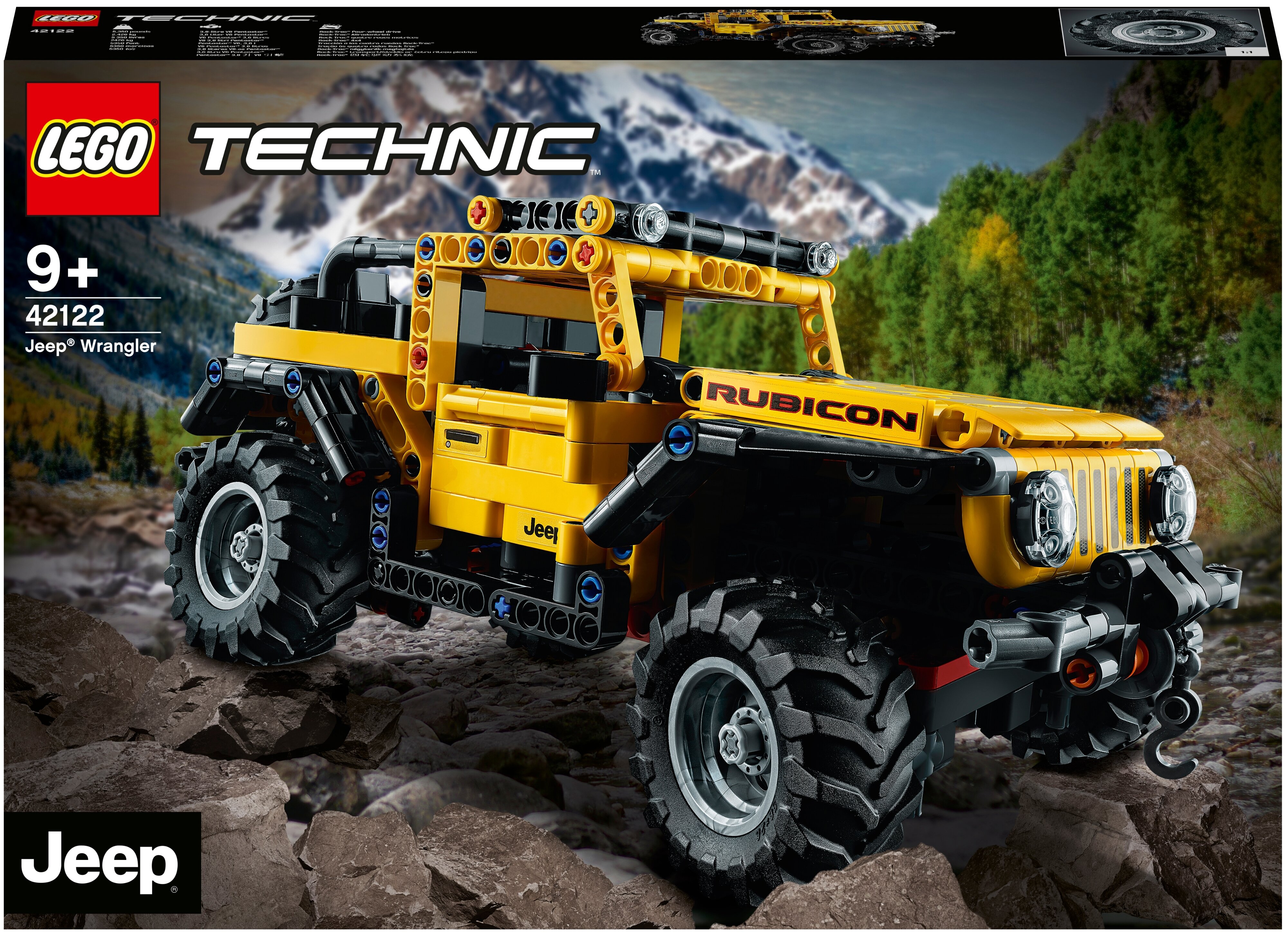 Конструктор LEGO 42122 Technic Jeep Wrangler