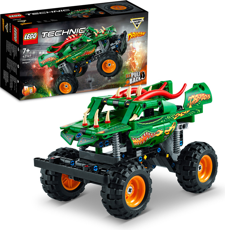 Картинка Конструктор LEGO 42149 Техник Monster Jam™ Dragon™