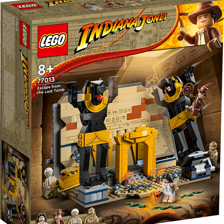 Фото Конструктор LEGO 77013 Indiana Jones Побег из затерянной гробницы