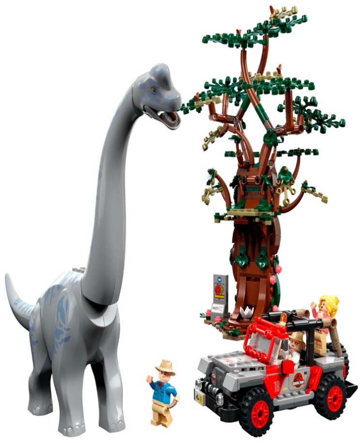 Цена Конструктор LEGO 76960 Jurassic World Встреча с Брахиозавром