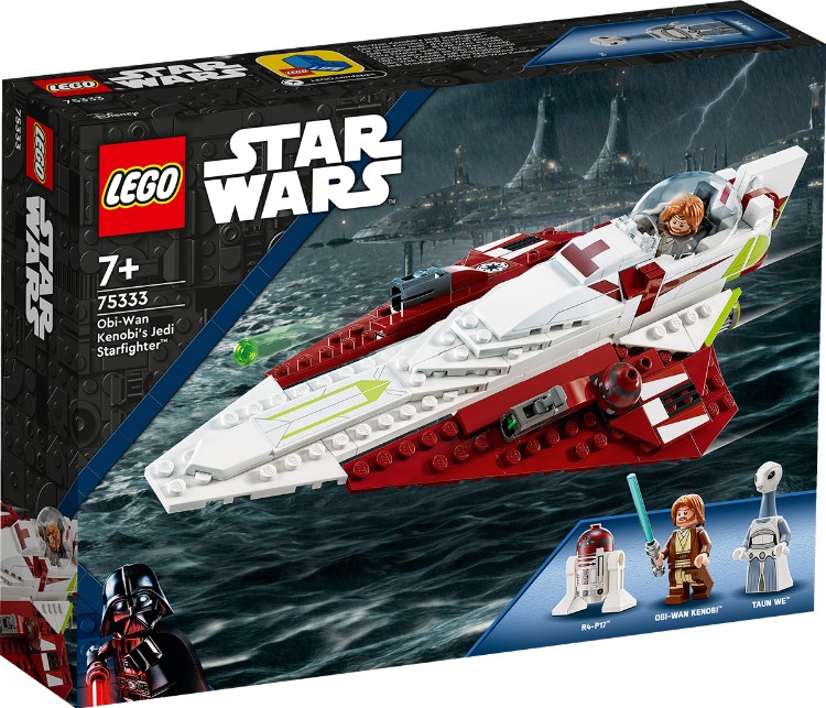 Фото Конструктор LEGO 75333 Star Wars Джедайский истребитель Оби-Вана Кеноби