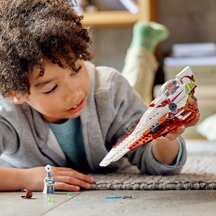 Цена Конструктор LEGO 75333 Star Wars Джедайский истребитель Оби-Вана Кеноби
