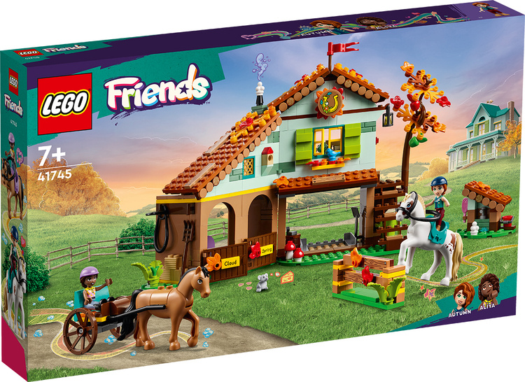 Фото Конструктор LEGO 41745 Подружки Осенняя конюшня