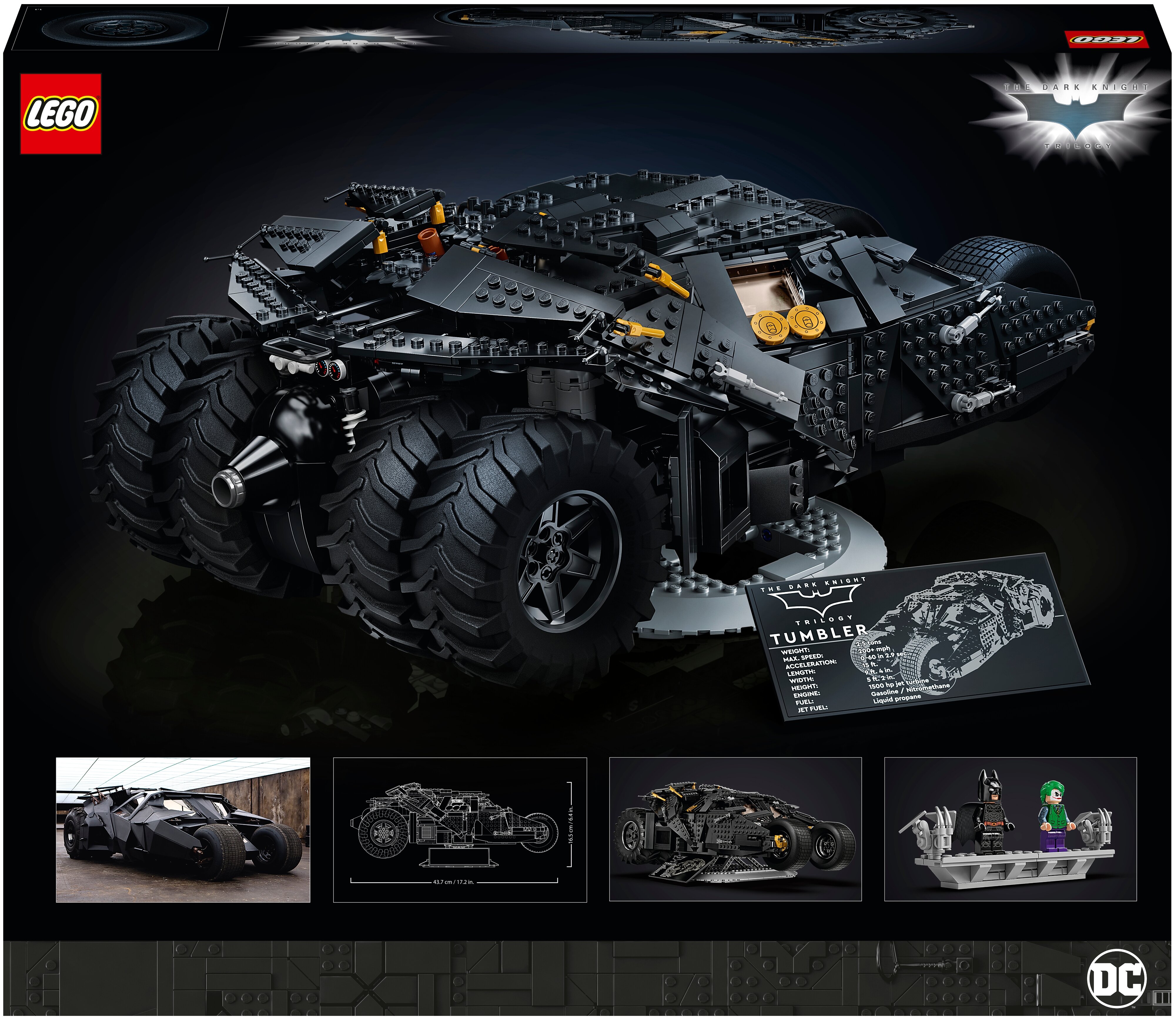 Фото Конструктор LEGO 76240 Супер Герои Batmobile™ Tumbler V29