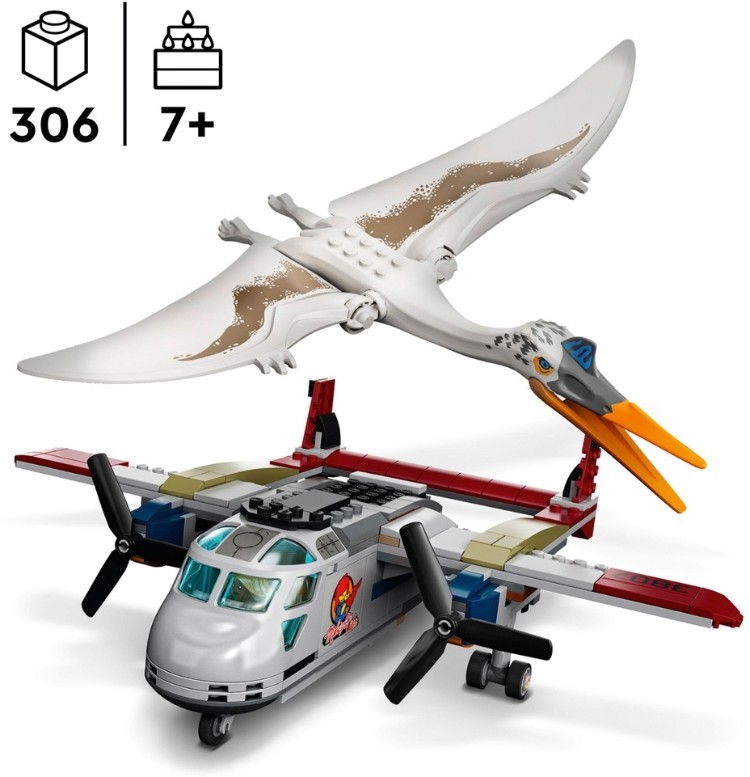 Фото Конструктор LEGO 76947 Jurassic World Кетцалькоатль: нападение на самолёт