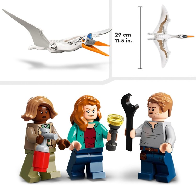 Фотография Конструктор LEGO 76947 Jurassic World Кетцалькоатль: нападение на самолёт