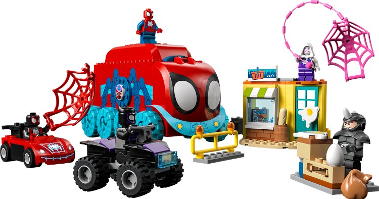 Конструктор LEGO 10791 Spidey Мобильный штаб Команды Паука