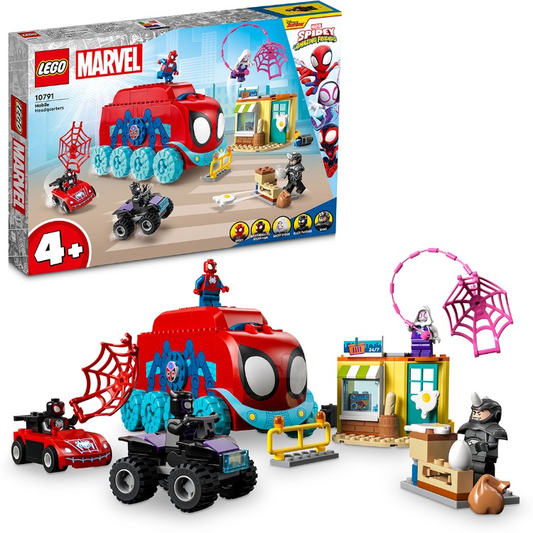 Картинка Конструктор LEGO 10791 Spidey Мобильный штаб Команды Паука