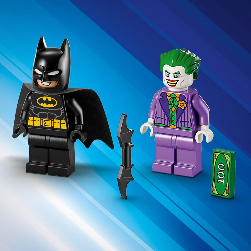 Фото Конструктор LEGO 76264 Супер Герои Погоня на бэтмобиле: Бэтмен против Джокера