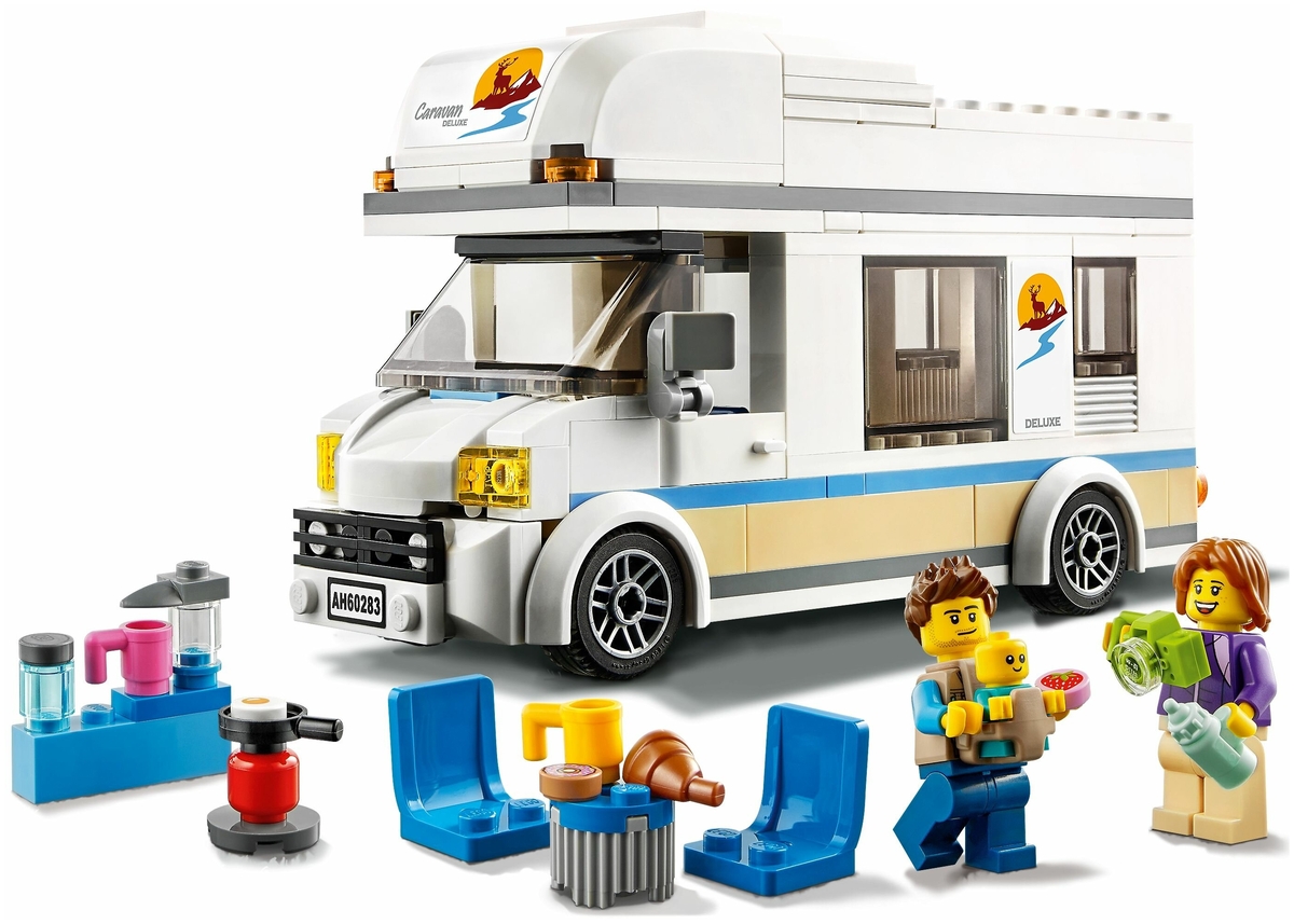 Цена Конструктор LEGO 60283 Город Отпуск в доме на колёсах