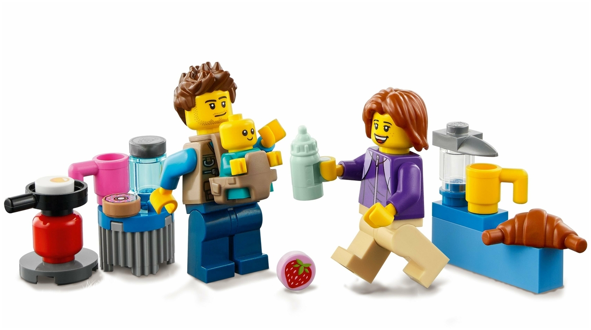 Купить Конструктор LEGO 60283 Город Отпуск в доме на колёсах