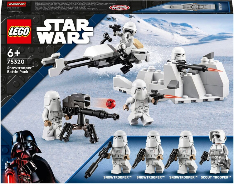 Фото Конструктор LEGO Star Wars Боевой набор снежных пехотинцев 75320