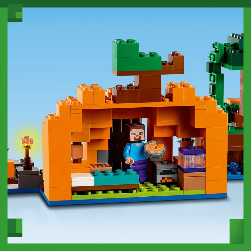 Фото Конструктор LEGO 21248 Minecraft Тыквенная ферма