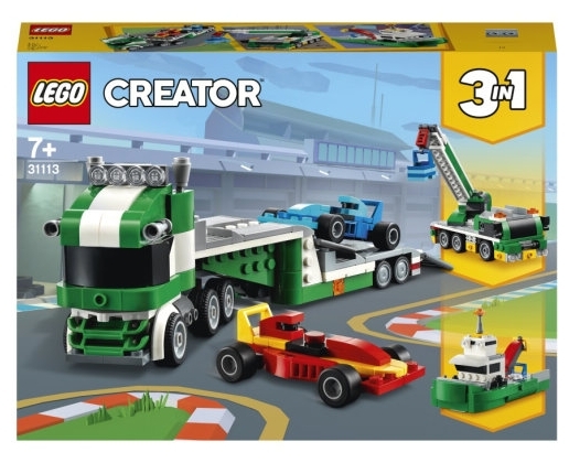 Конструктор LEGO 31113 Криэйтор Транспортировщик гоночных автомобилей