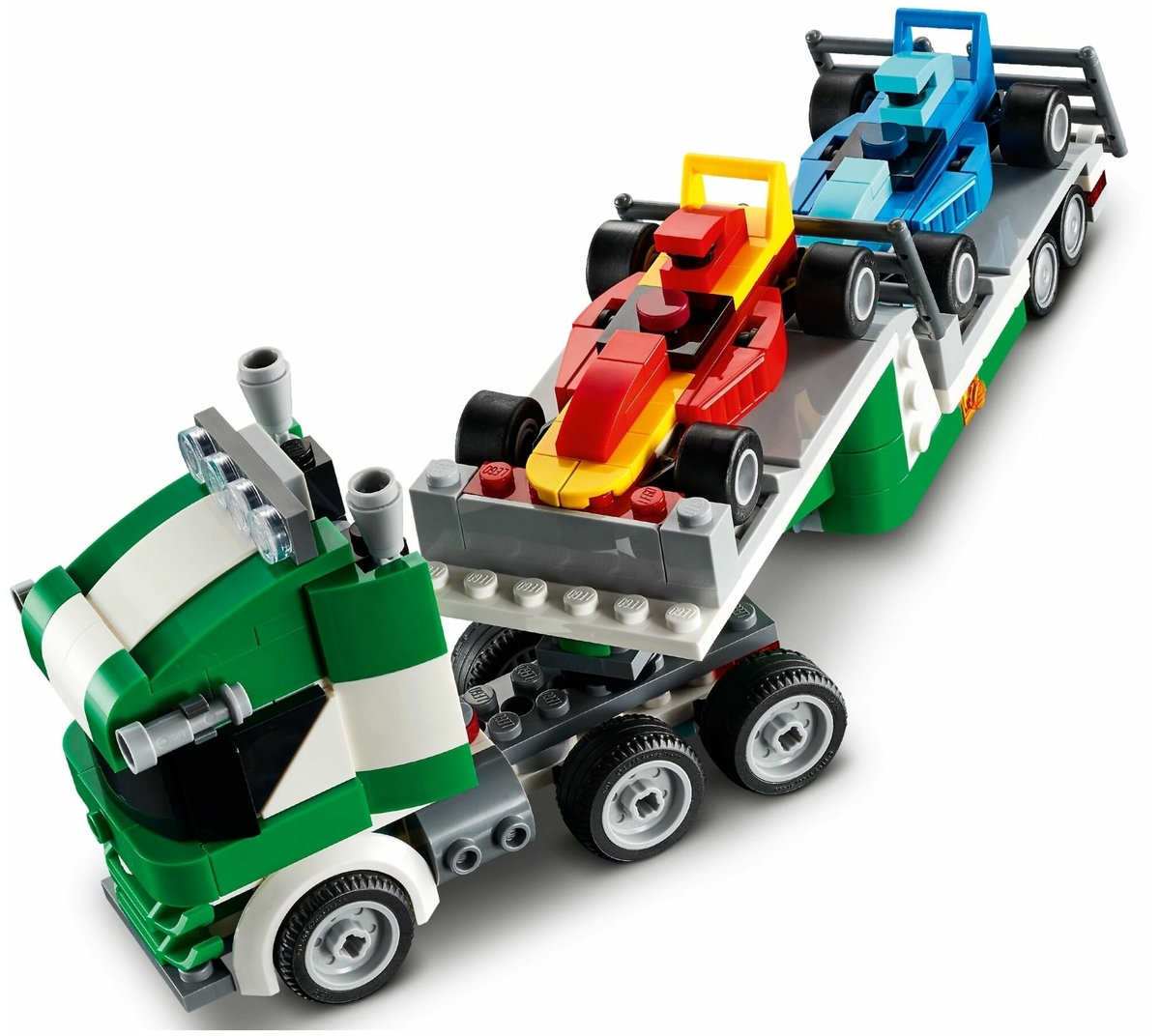 Цена Конструктор LEGO 31113 Криэйтор Транспортировщик гоночных автомобилей