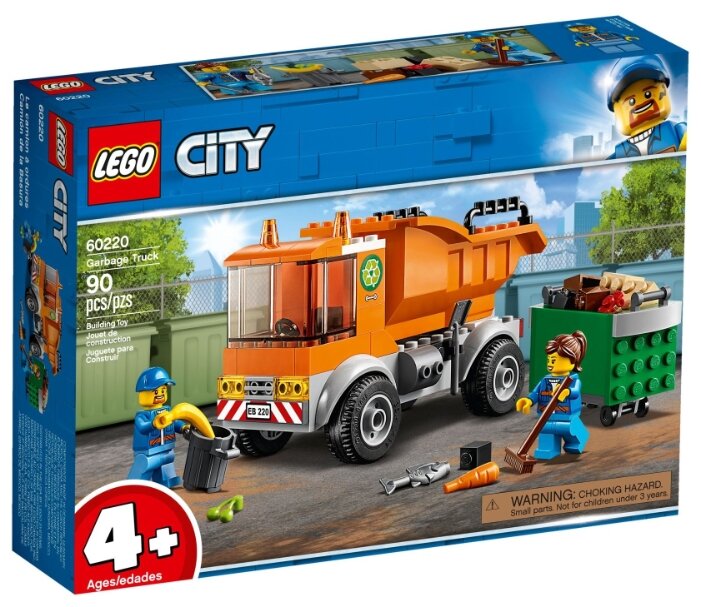 Конструктор LEGO Мусоровоз CITY 60220