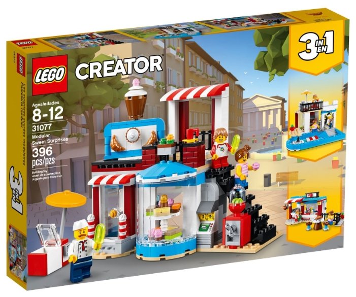 Конструктор LEGO Модульные сборка: приятные сюрпризы 31077
