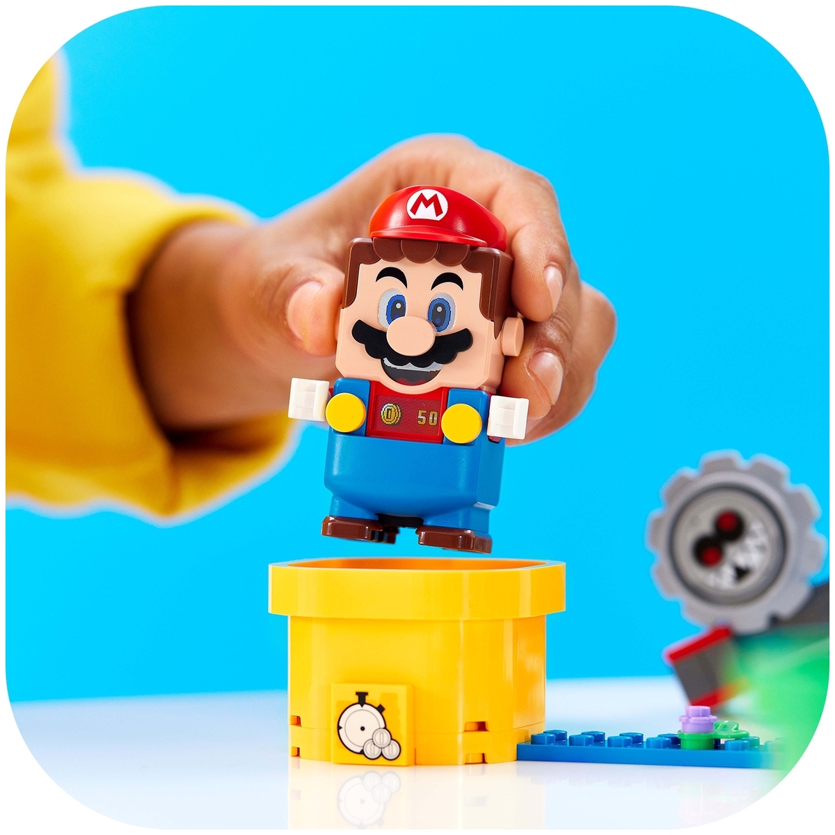 Конструктор LEGO 71390 Super Mario Дополнительный набор «Нокдаун резноров» Казахстан