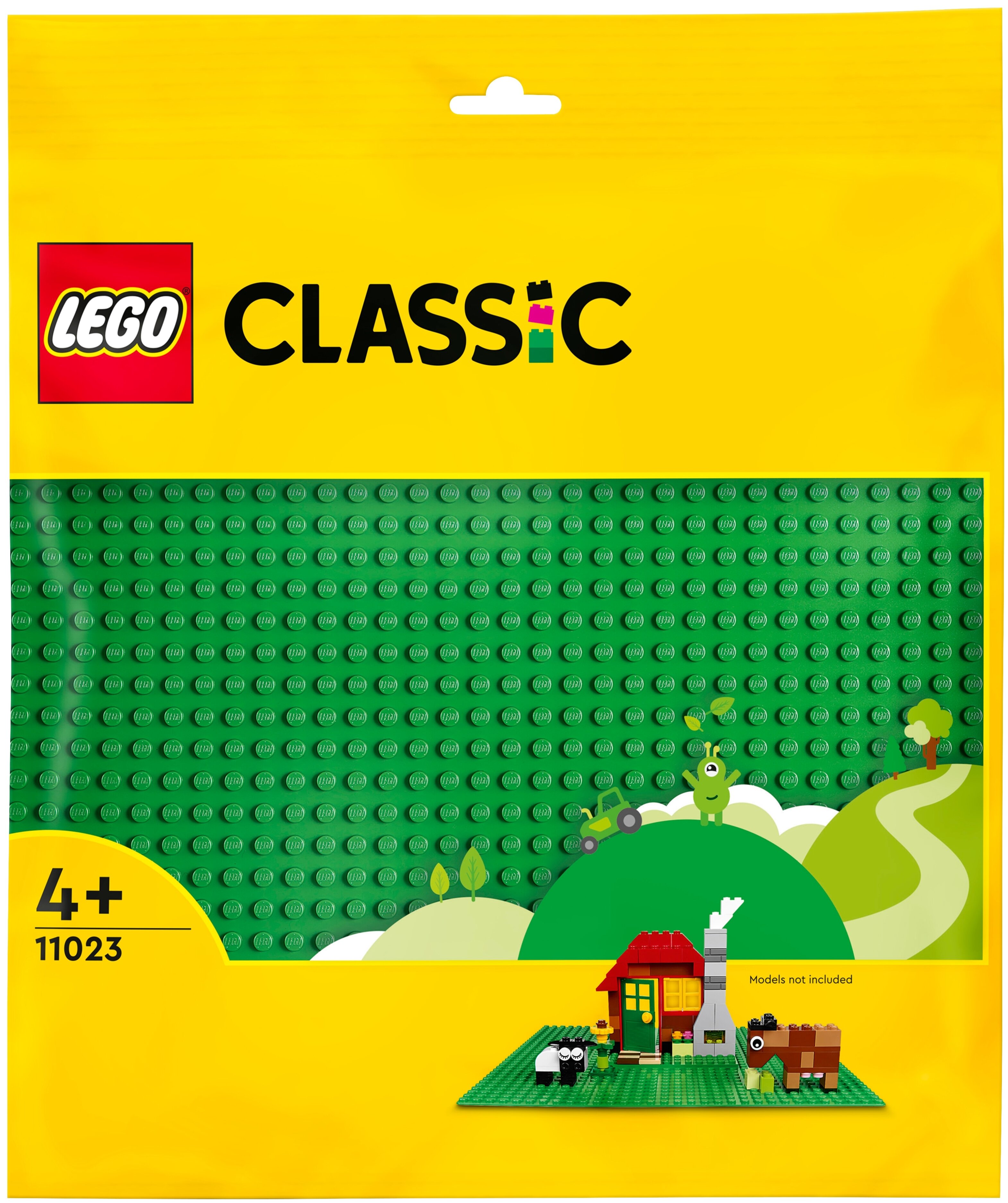 Конструктор LEGO Зелёная базовая пластина Classic 11023
