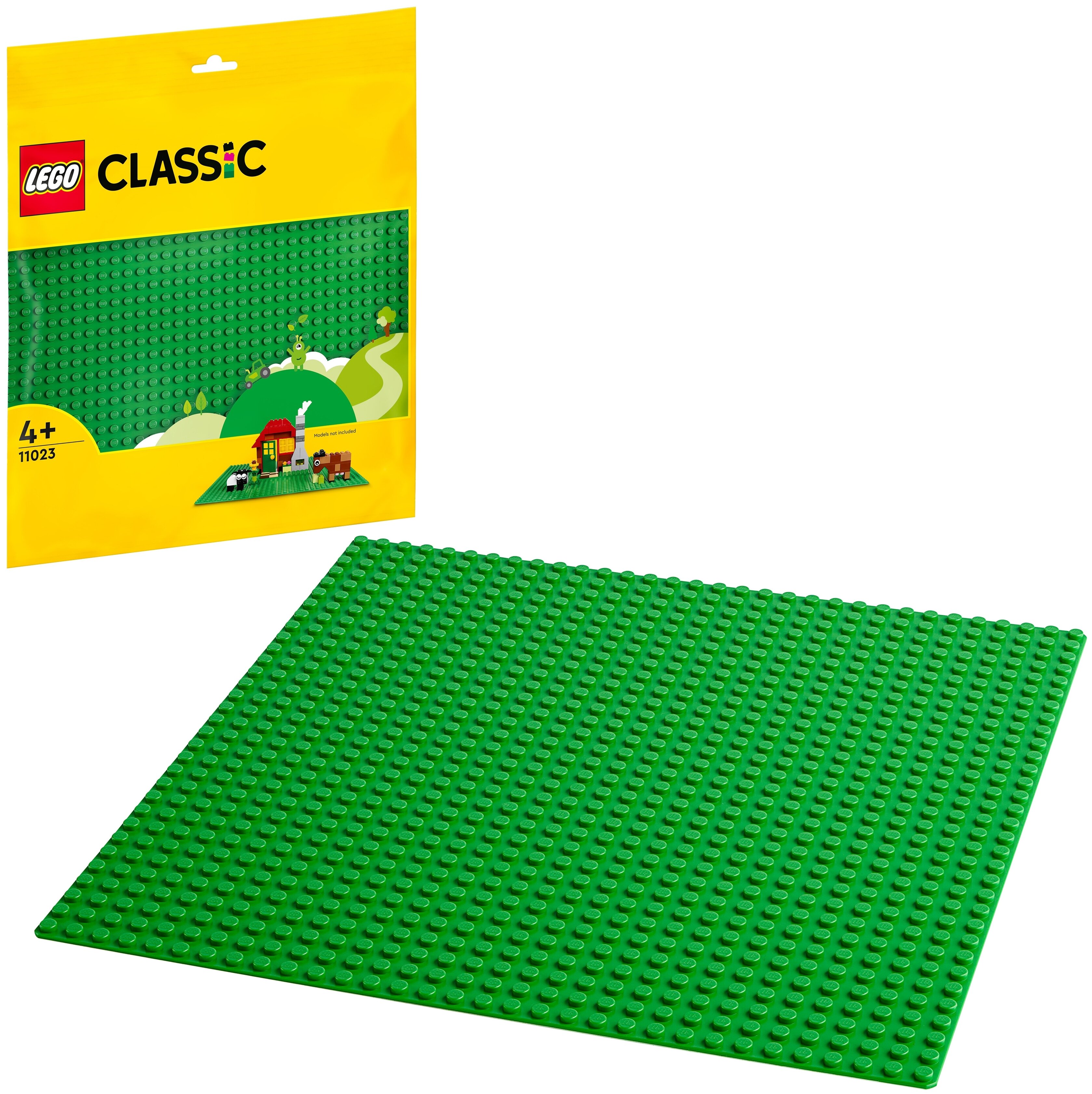 Фото Конструктор LEGO Зелёная базовая пластина Classic 11023