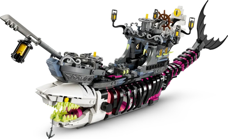 Конструктор LEGO 71469 DREAMZzz Кошмарный корабль-акула