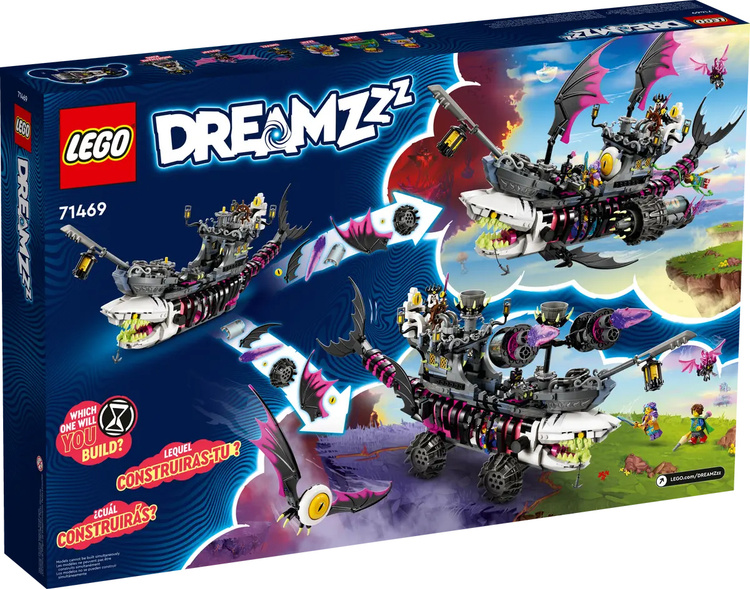 Фотография Конструктор LEGO 71469 DREAMZzz Кошмарный корабль-акула