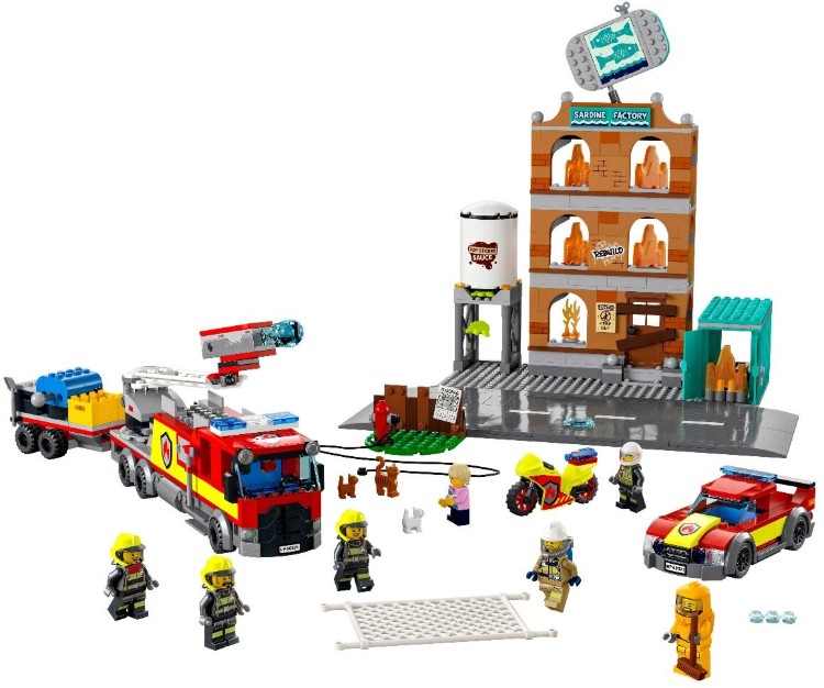 Фото Конструктор LEGO 60321 Город Пожарная команда