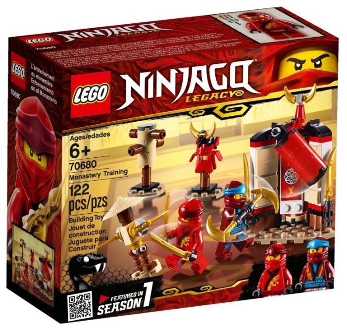 Конструктор LEGO Обучение в монастыре Ninjago 70680