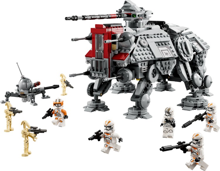 Фото Конструктор LEGO 75337 Звездные войны Шагоход AT-TE™