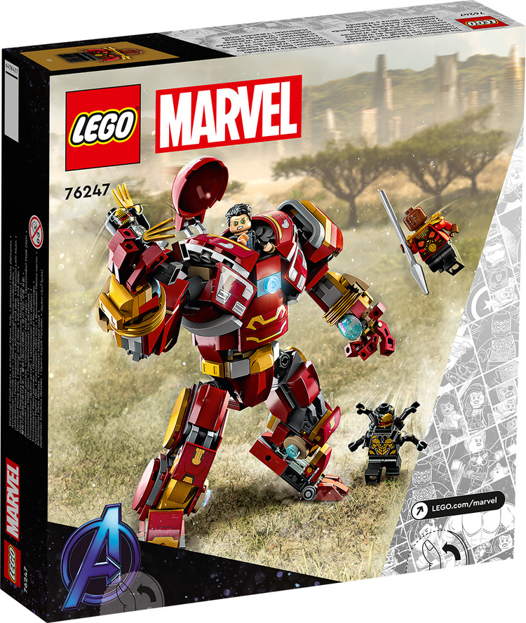 Фотография Конструктор LEGO Халкбастер: Битва при Ваканде Super Heroes 76247