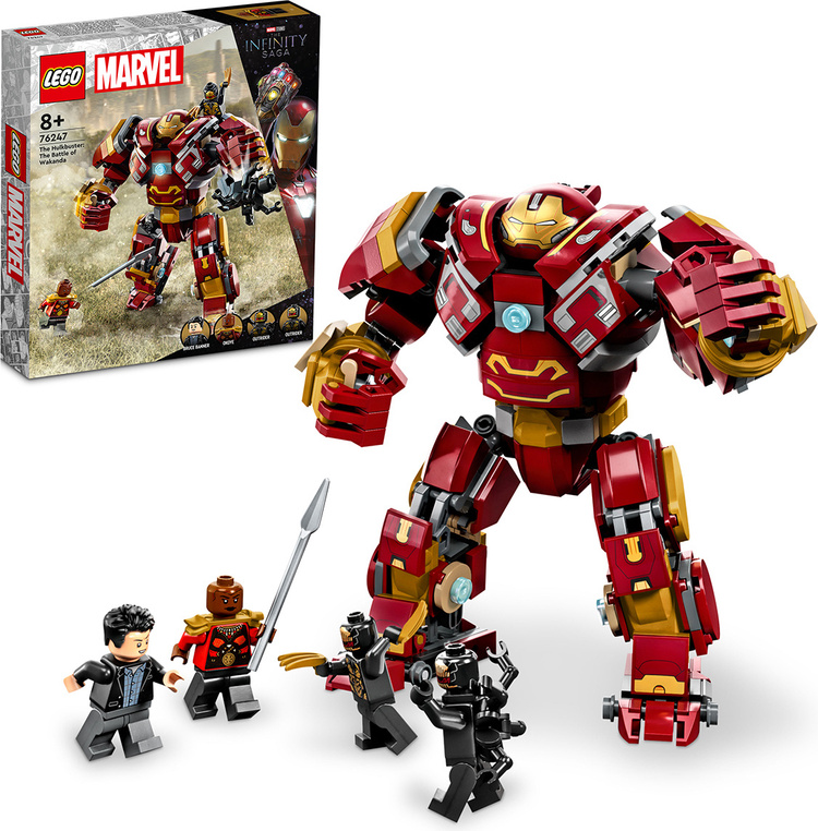 Картинка Конструктор LEGO Халкбастер: Битва при Ваканде Super Heroes 76247