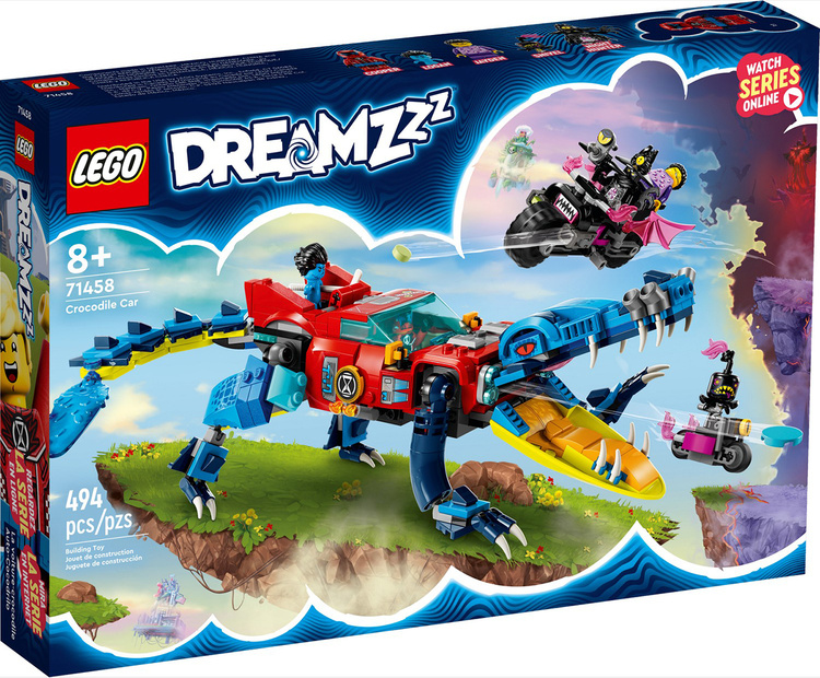 Конструктор LEGO 71458 DREAMZzz Автомобиль-крокодил