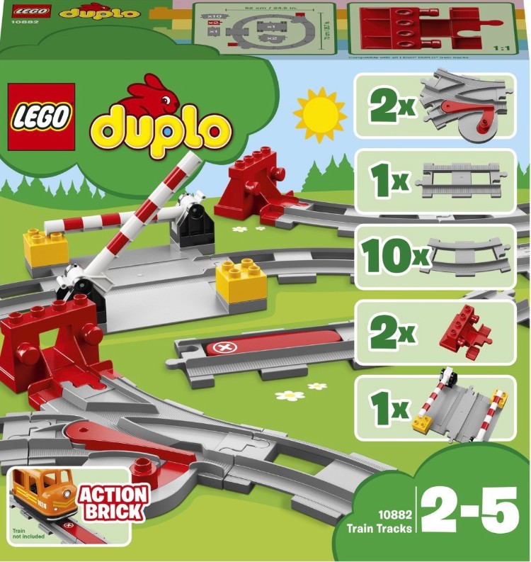 Конструктор LEGO Рельсы DUPLO 10882