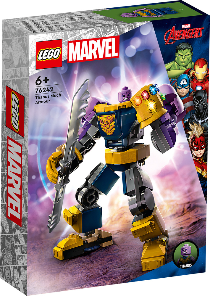 Фото Конструктор LEGO 76242 Супер Герои Броня Таноса