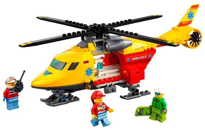 Конструктор LEGO Вертолёт скорой помощи 60179