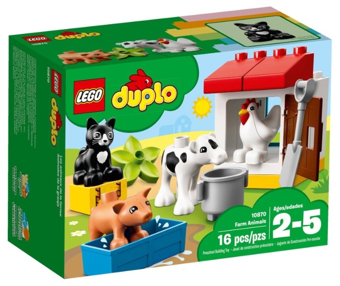 Конструктор LEGO Ферма: домашние животные DUPLO 10870