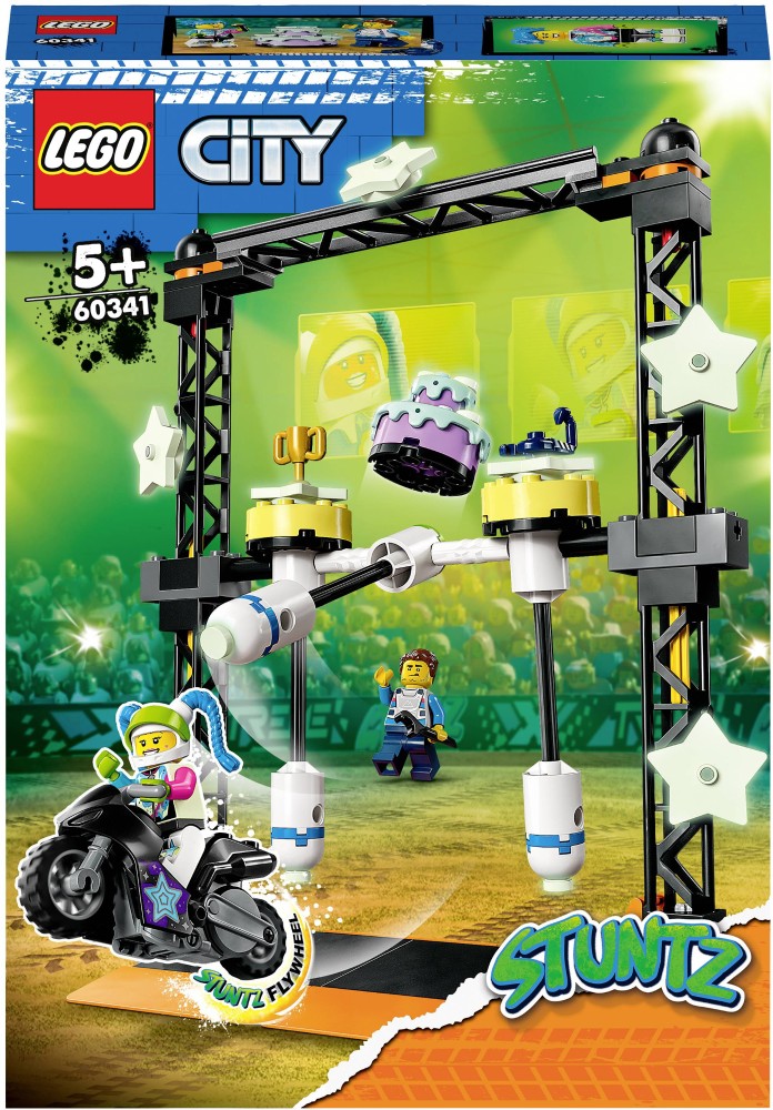 Конструктор LEGO 60341 Город Трюковое испытание «Нокдаун»